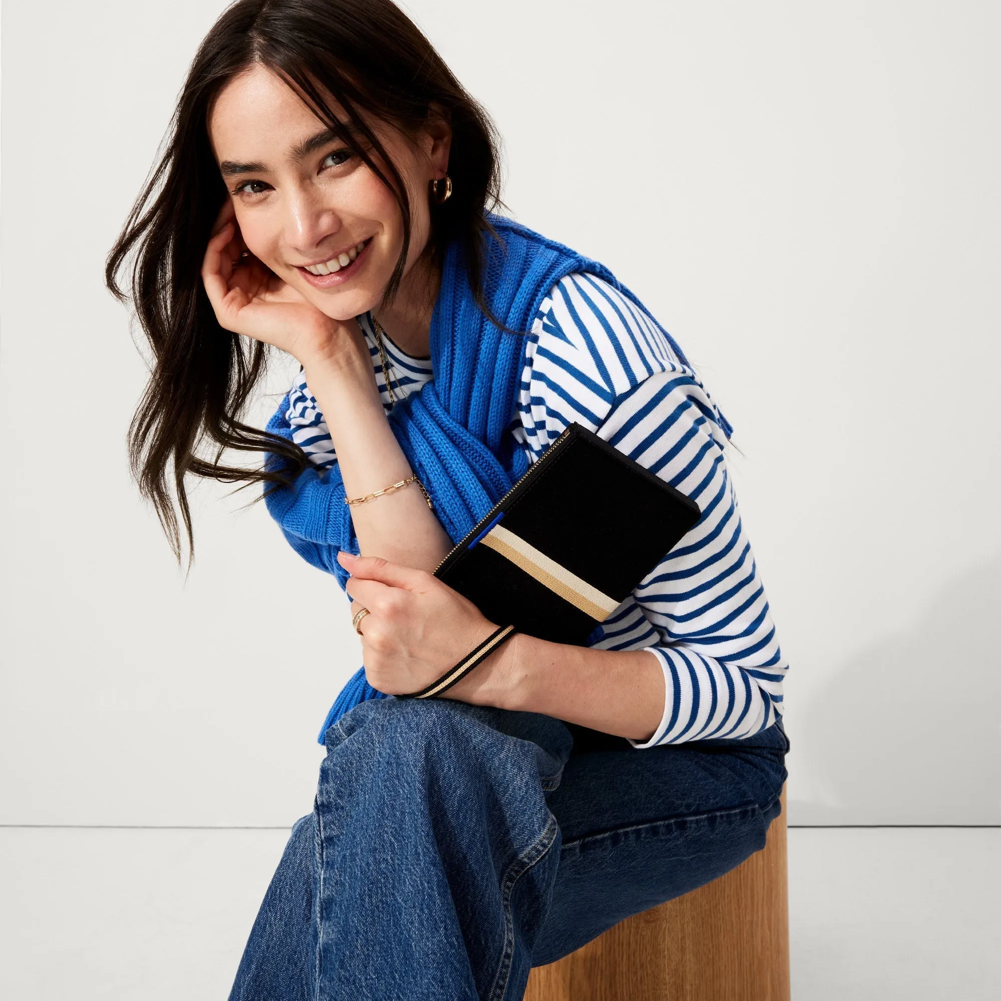 Black Portobello Stripe