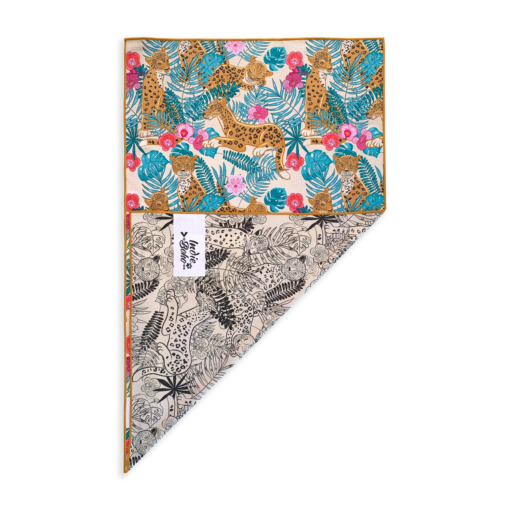 Leopard Luxe Pet Travel Towel