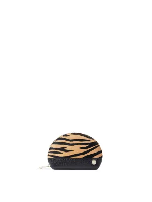 Limited Edition | The Chiltern Coin Purse - Tan Zebra Haircalf