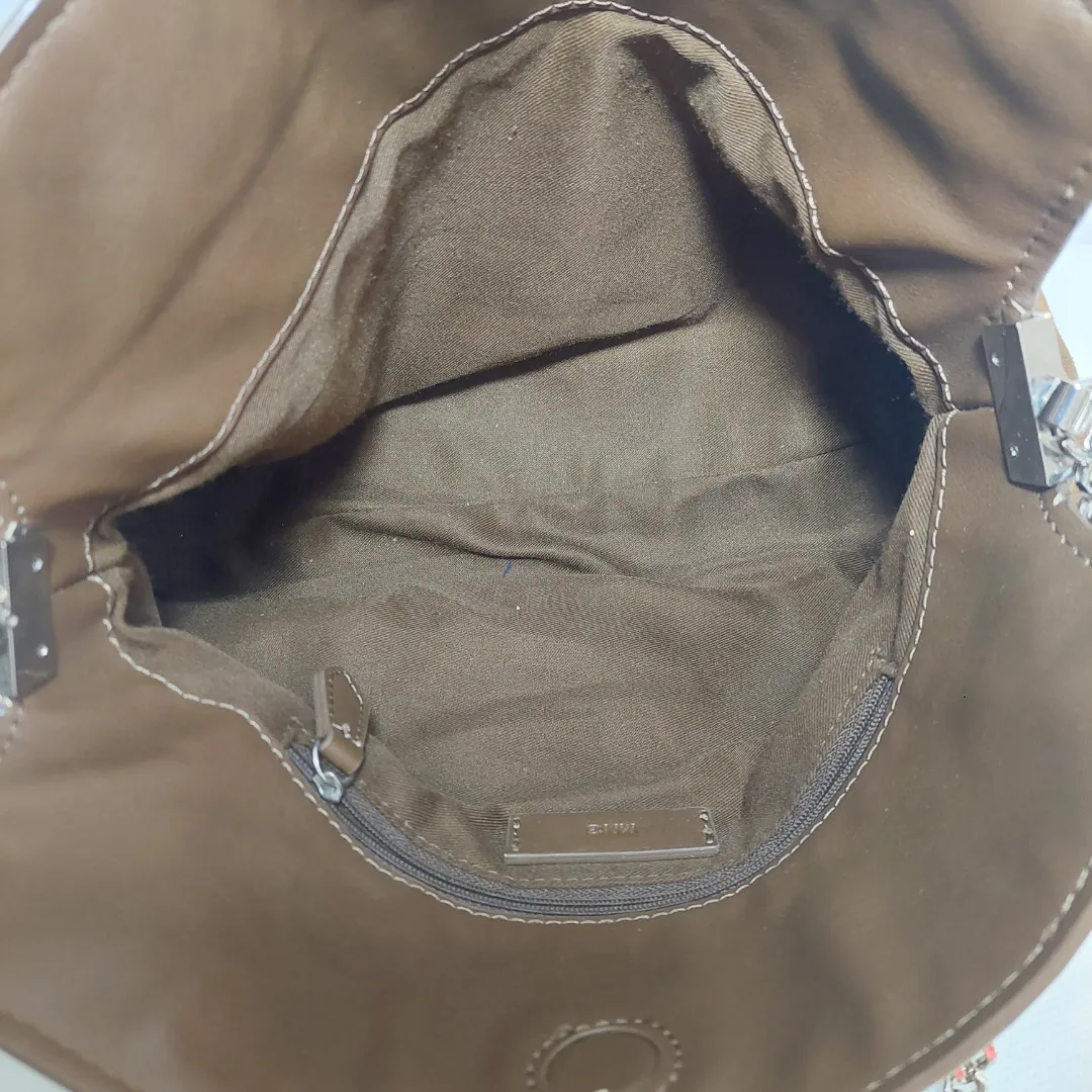 Mango Tan Suede Shoulder Bag | Pre loved |