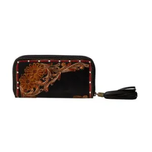Myra Bag: "CAVENDER TRAIL HAND-TOOLED WALLET"