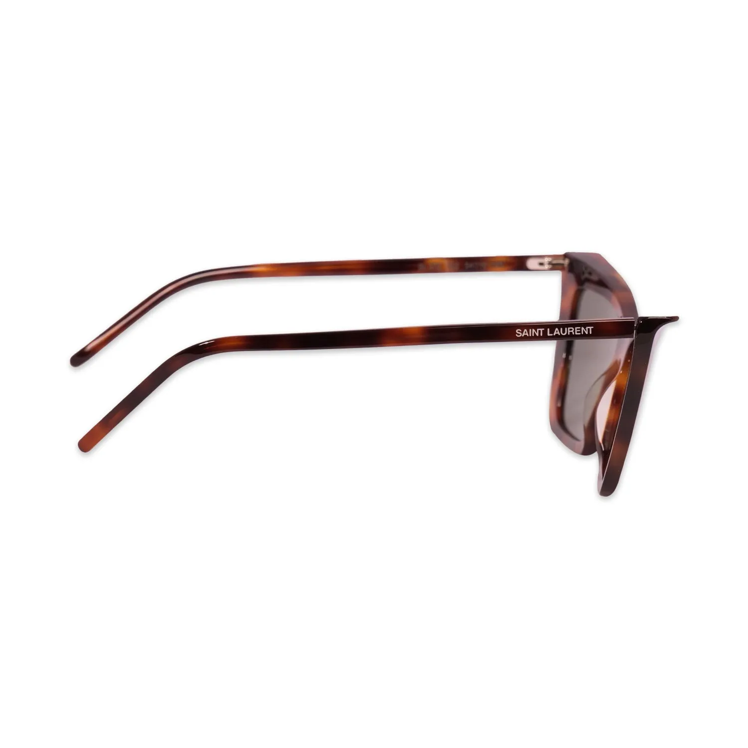 YVES SAINT LAURENT SUNGLASSES IN HAVANA-GREEN
